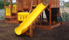 Photo of a Playground with Rubber Bark